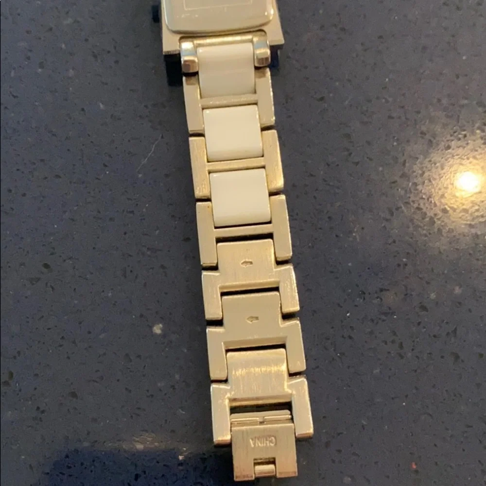Silver and Crystal Watch